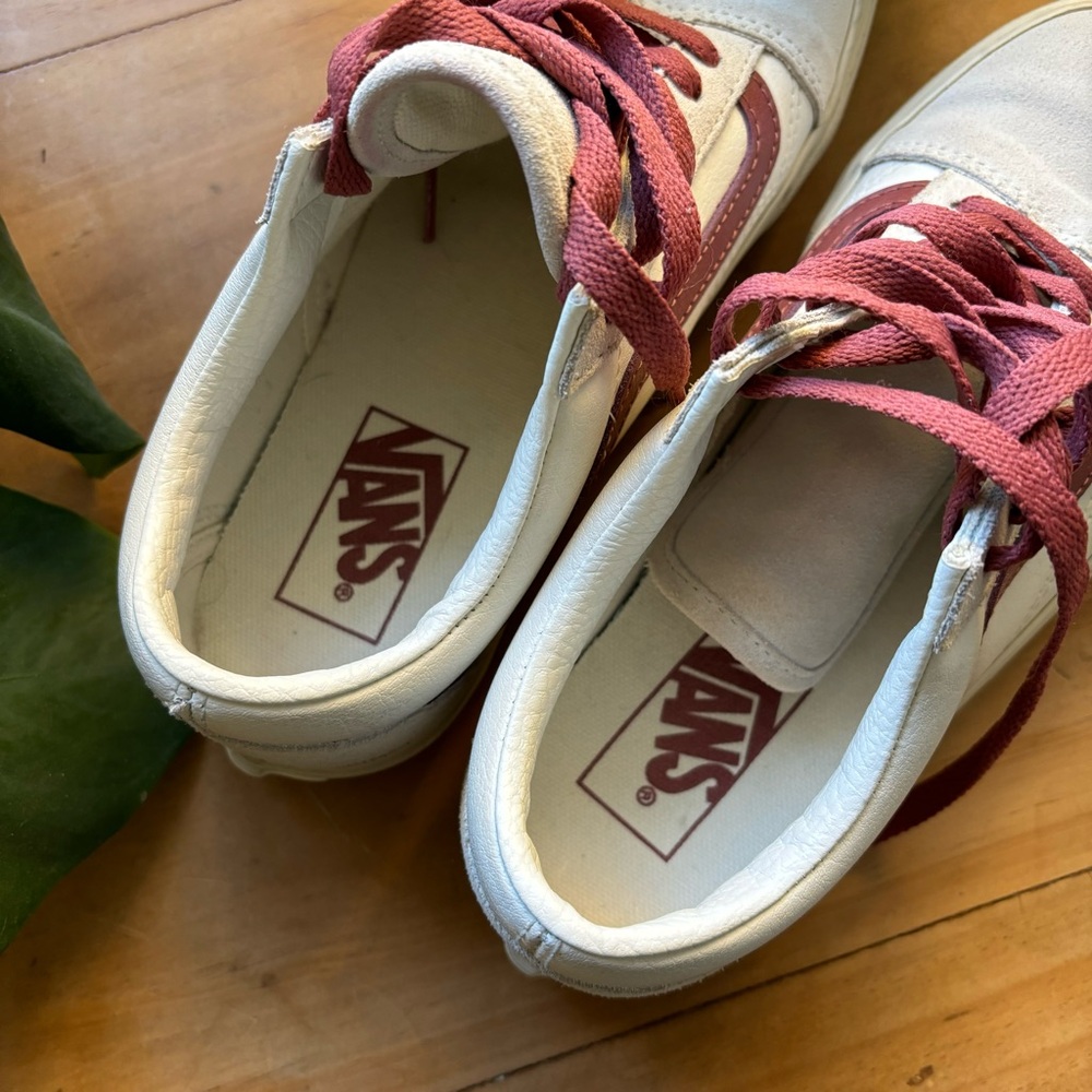 VANS Old Skool Vintage Pop Marshmallow Turtledove Unisex Sneakers - Picture 2 of 11